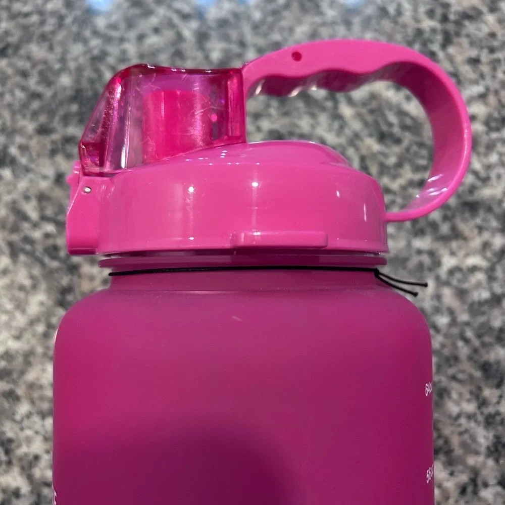 MAYIMBOTTLE • Large Pink & Aqua Bottle • - Picture 2 of 8